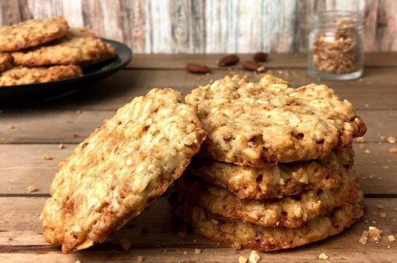Galletas de avena y almendras